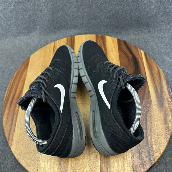 Nike Stefan Janoski Max Black Gray Anthracite Athletic Shoes 631303-009 Mens 9 - Picture 7 of 9